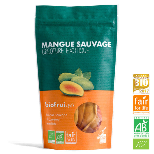 Mangue sauvage bio et équitable séchée en moitiés - 1